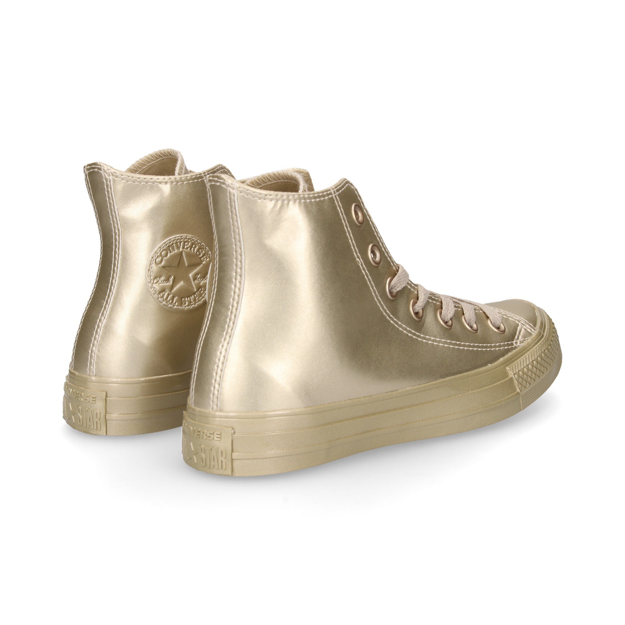 BOOTIN ALL STAR LEATHER GOLD GOLD