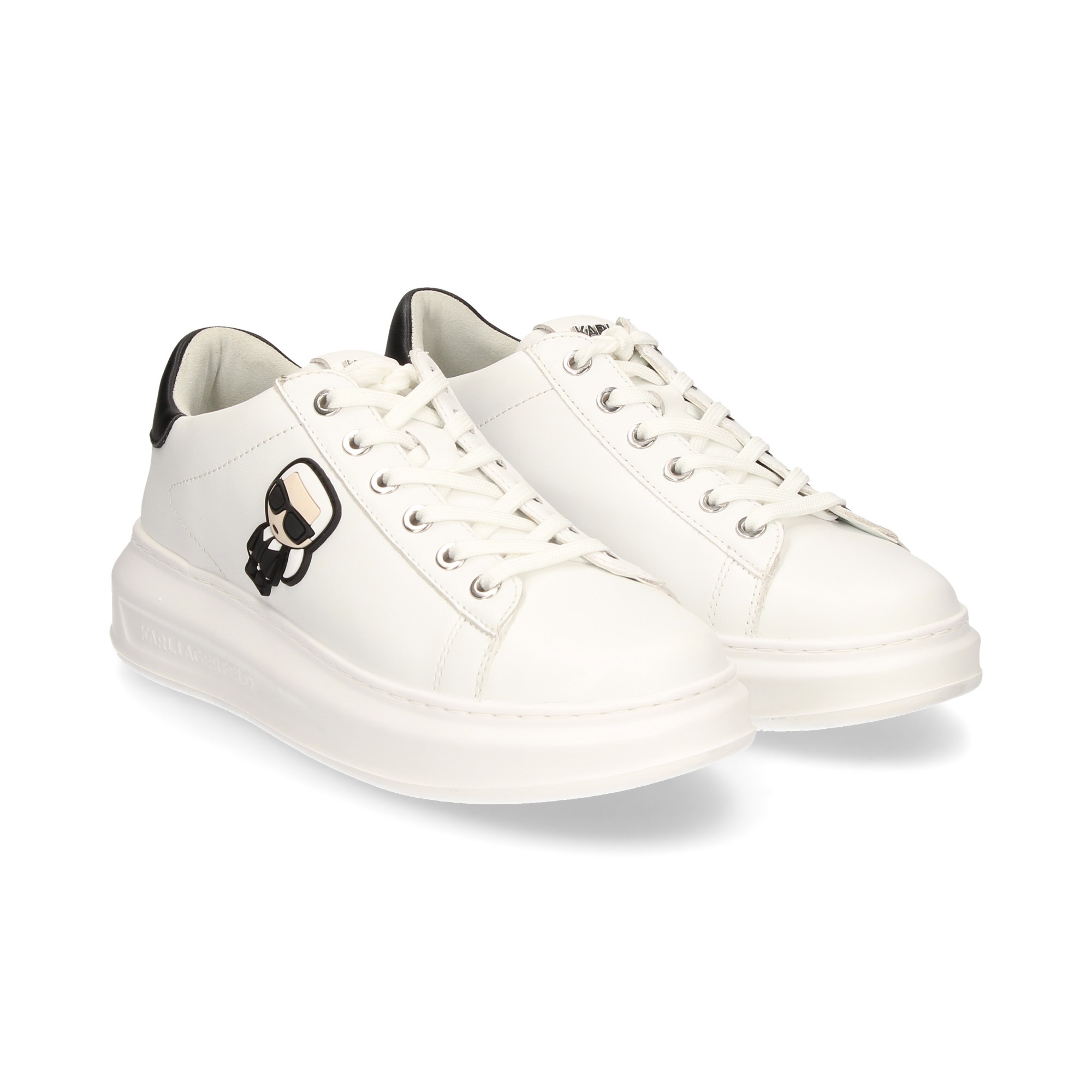 Karl Lagerfeld Sneakers Outlet Online - White Mens Kupsole Iii Reflekt Logo
