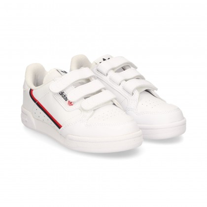 SPORTY LIVE RED VELCRO WHITE LEATHER