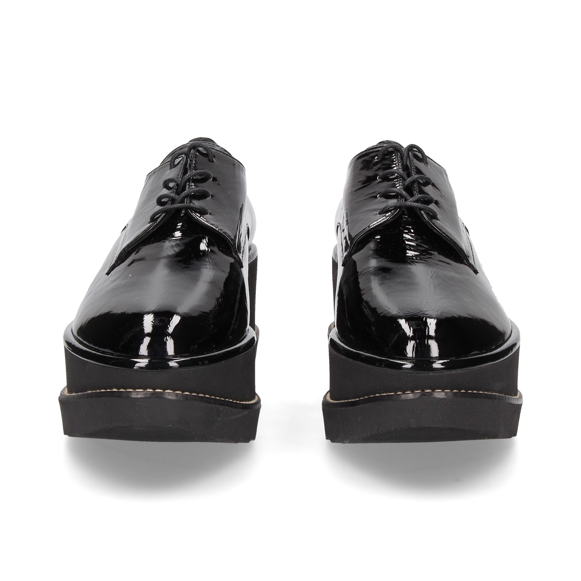 BERCEAU EN CUIR VERNI NOIR BLUCHER