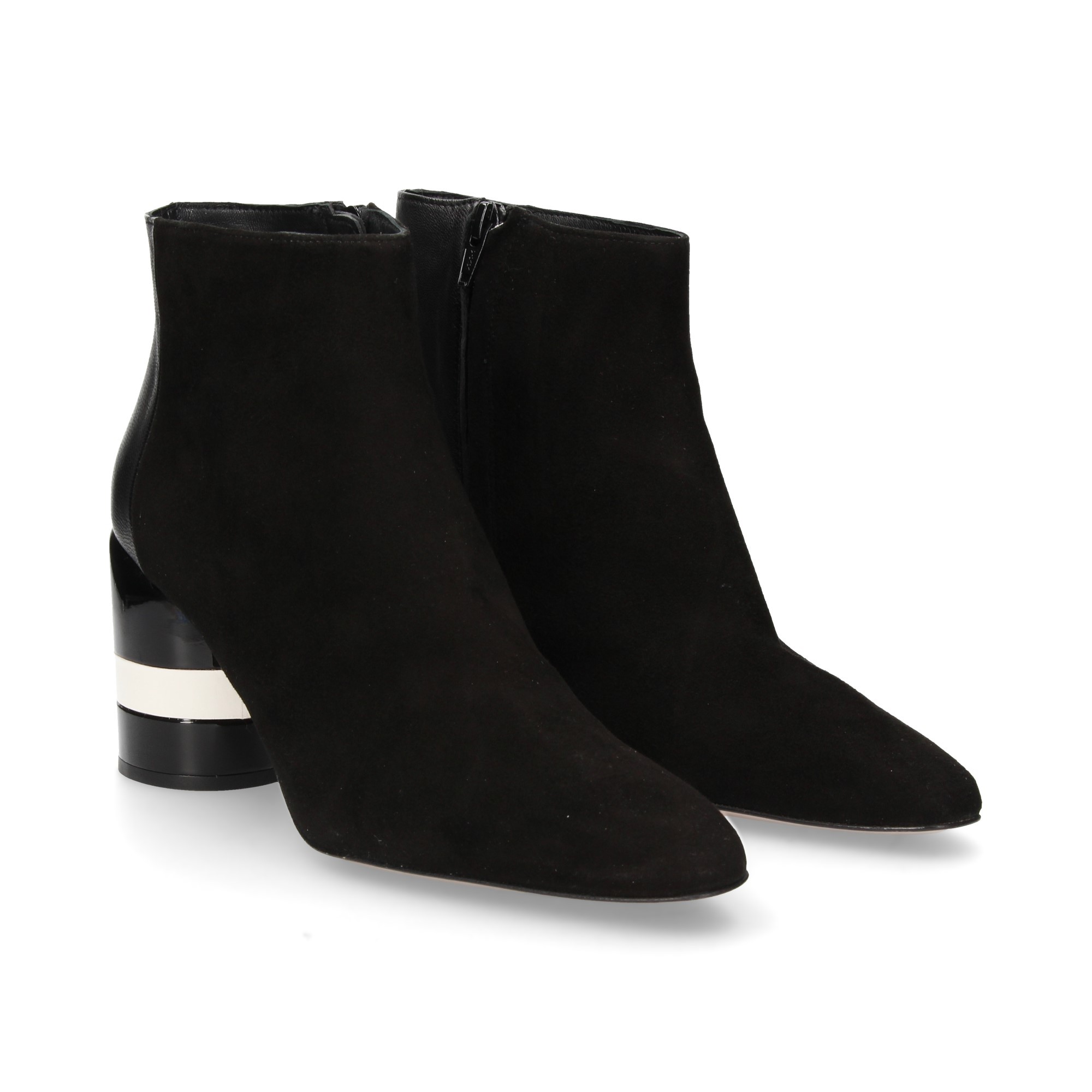 BOTIN CORDON NEGRO BLANCO