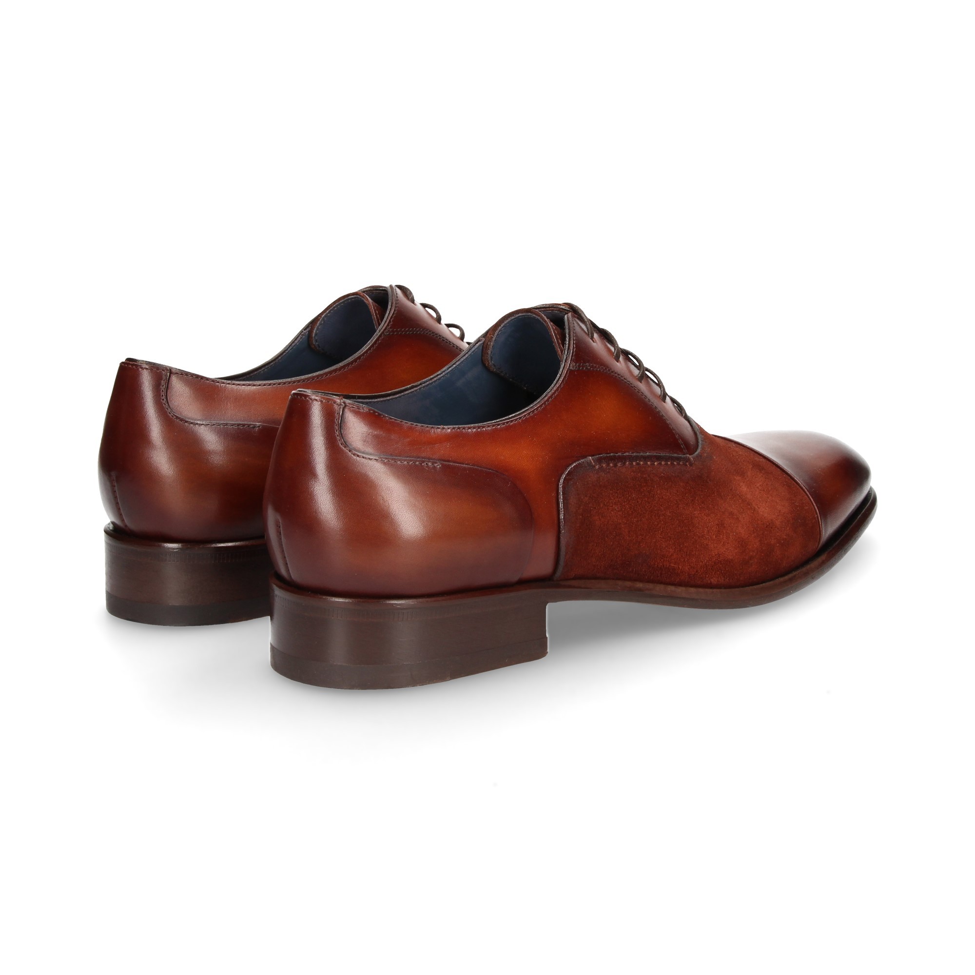 Stock New Zapatos de piel marrón rojo de los años 50 Talla EU 27 Zapatos Zapatos para niño Oxford y con punto en ala 