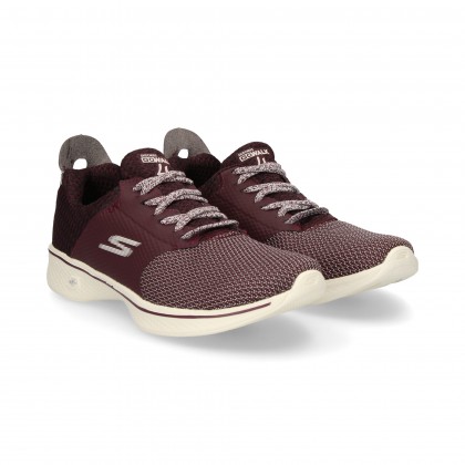 SPORTY BURGUNDY MESH LACES