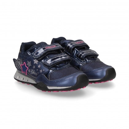 LACETS VELCRO BLEU SPORT