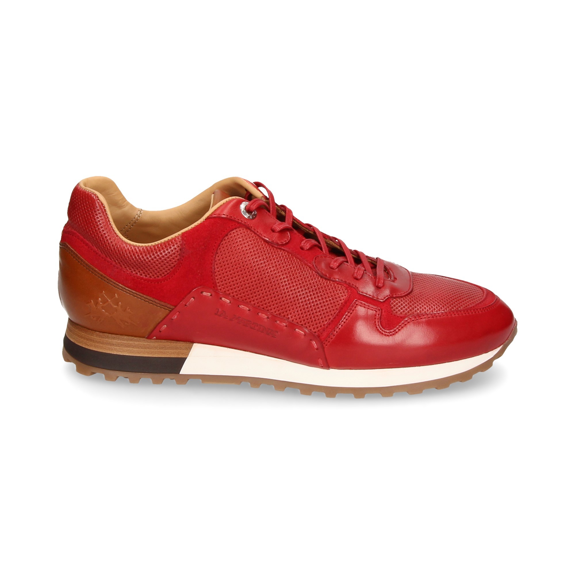 LA MARTINA Men's sneakers LFM201021 2230 ROSSO