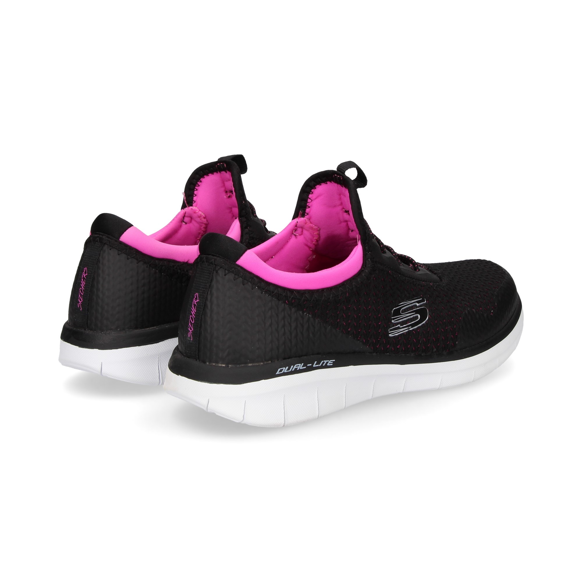SKECHERS Zapatillas de Mujer 12386 NEGRO BKPK
