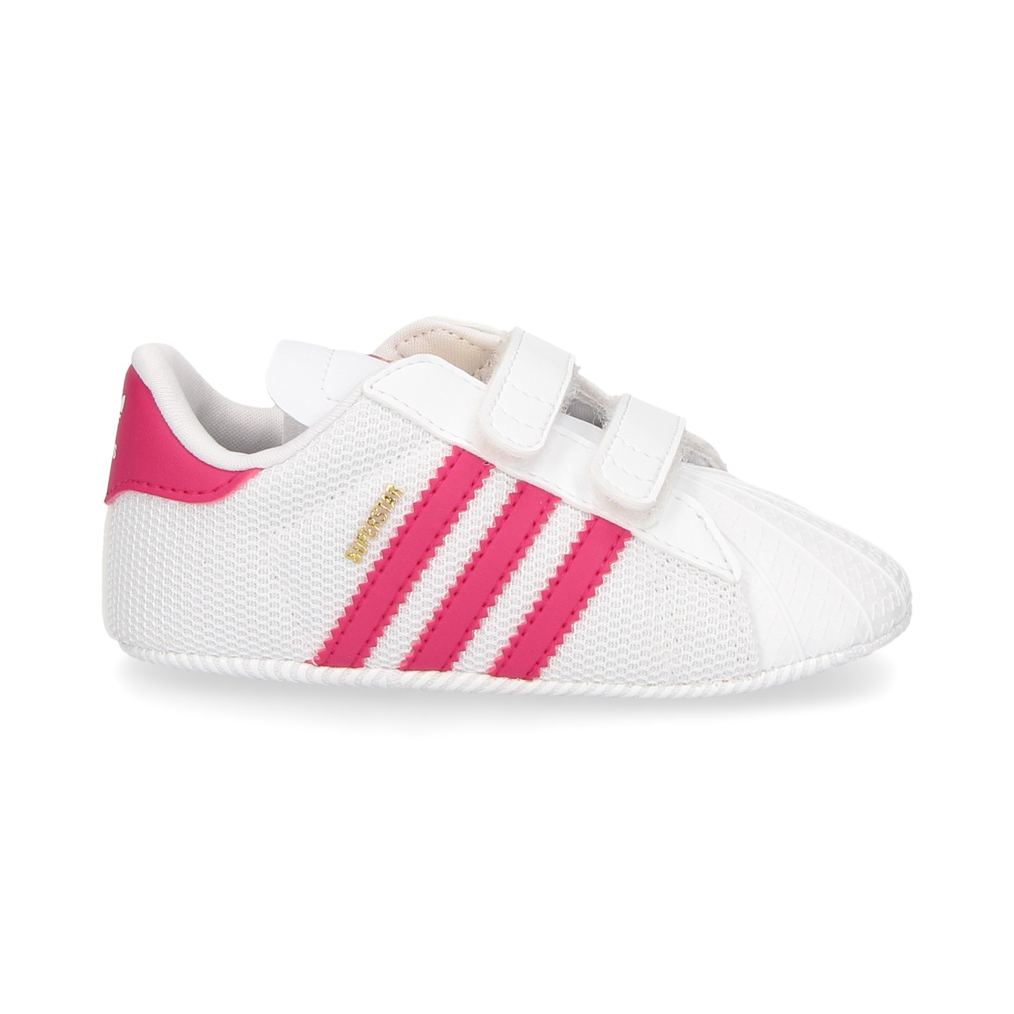 BÉBÉ SPORTIF 2 VELCRO BLANC/ROSE