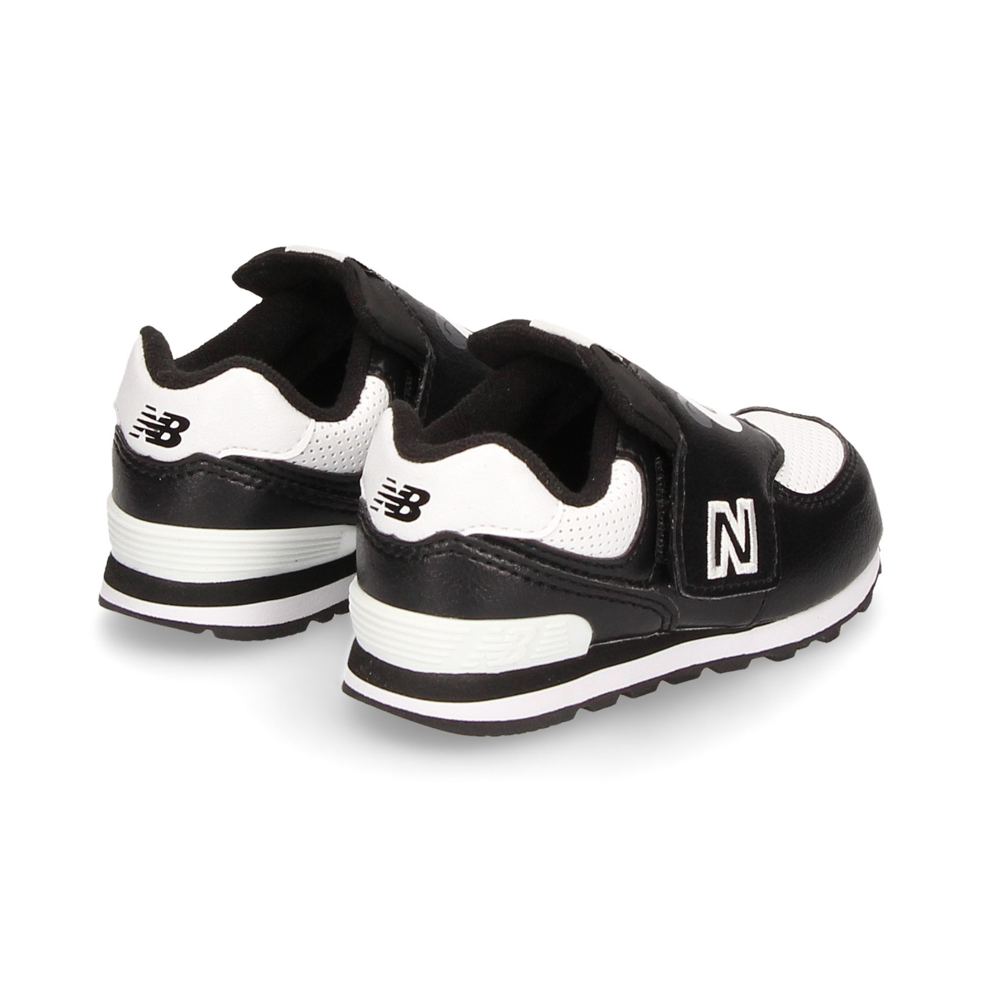 NEW BALANCE Baskets gar ons IV574MCK 048 BLACK WHITE