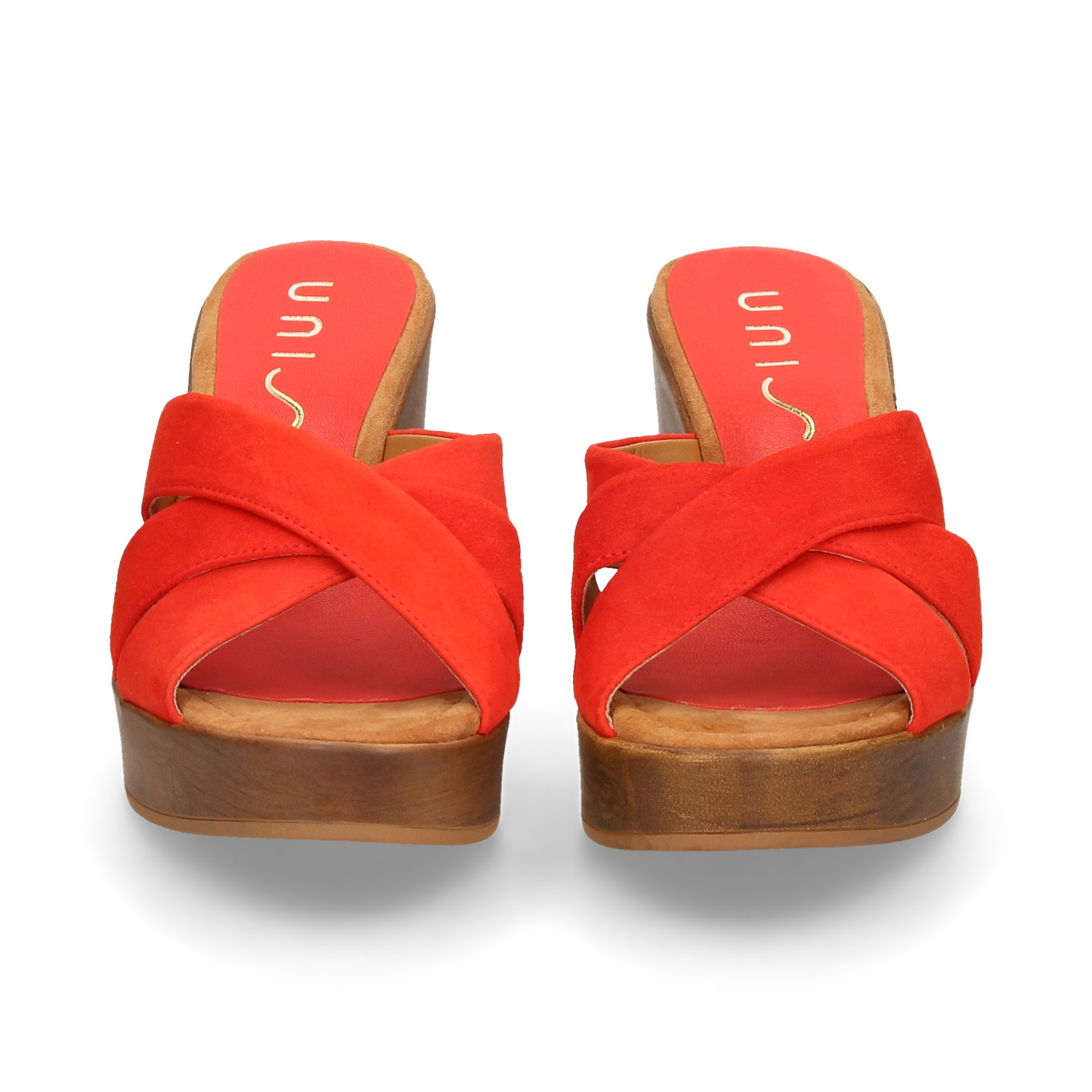 pelle-a-bandes-croisees-en-daim-rouge