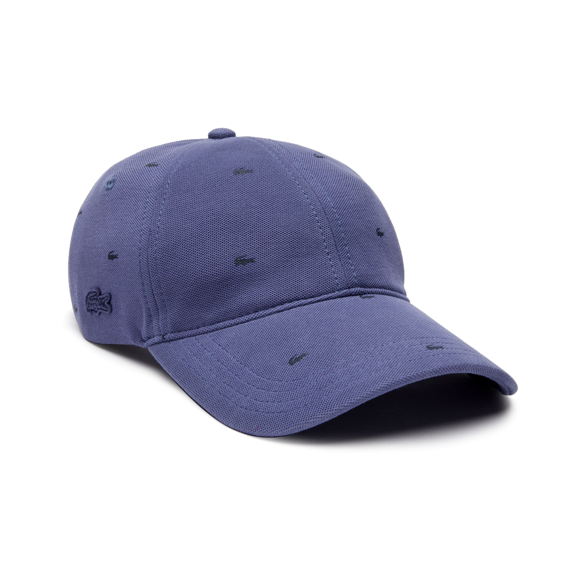 purple lacoste hat