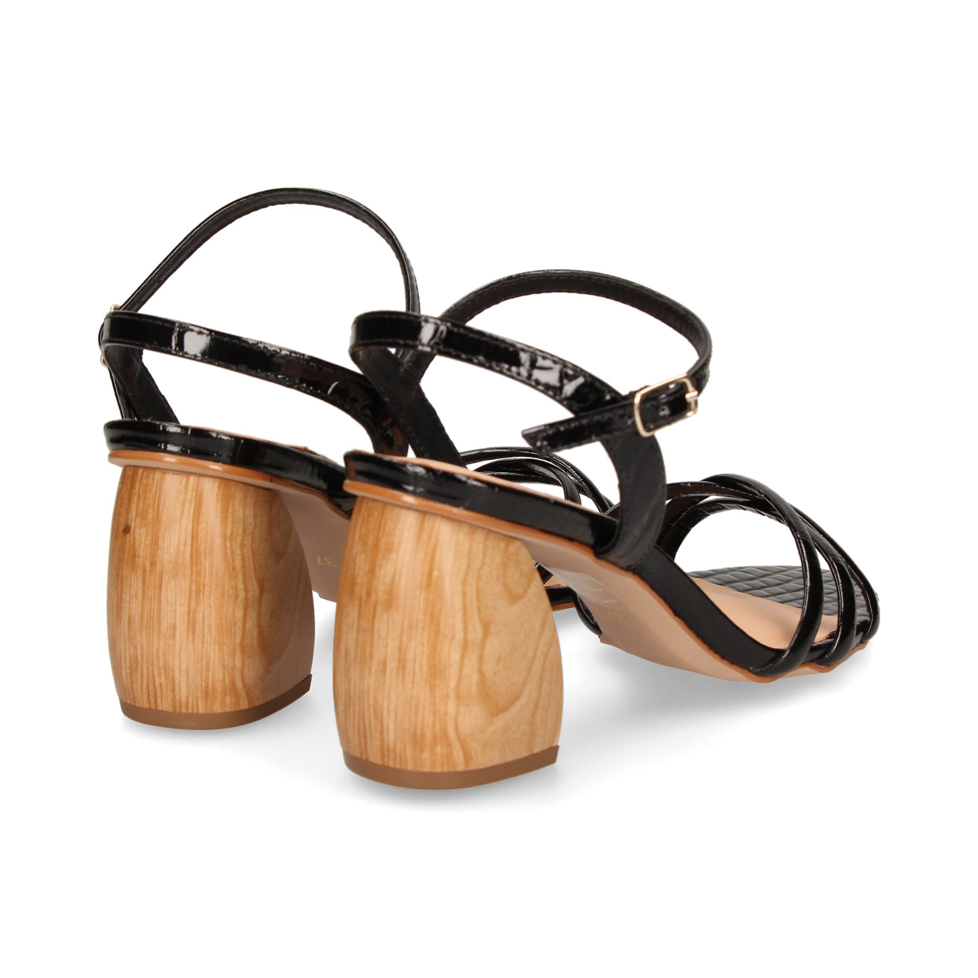 sandal-3-strips-coconut-black-patent-leather