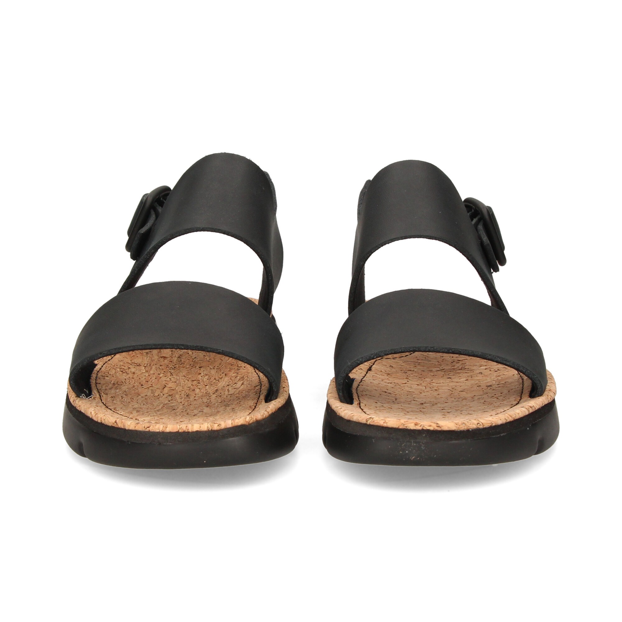 schwarz-gebunden-doppel-schaufel-sandale