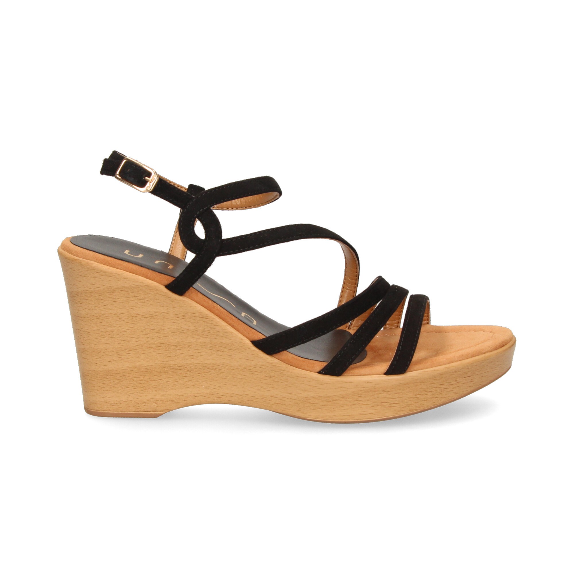 knotted-black-suede-sandal