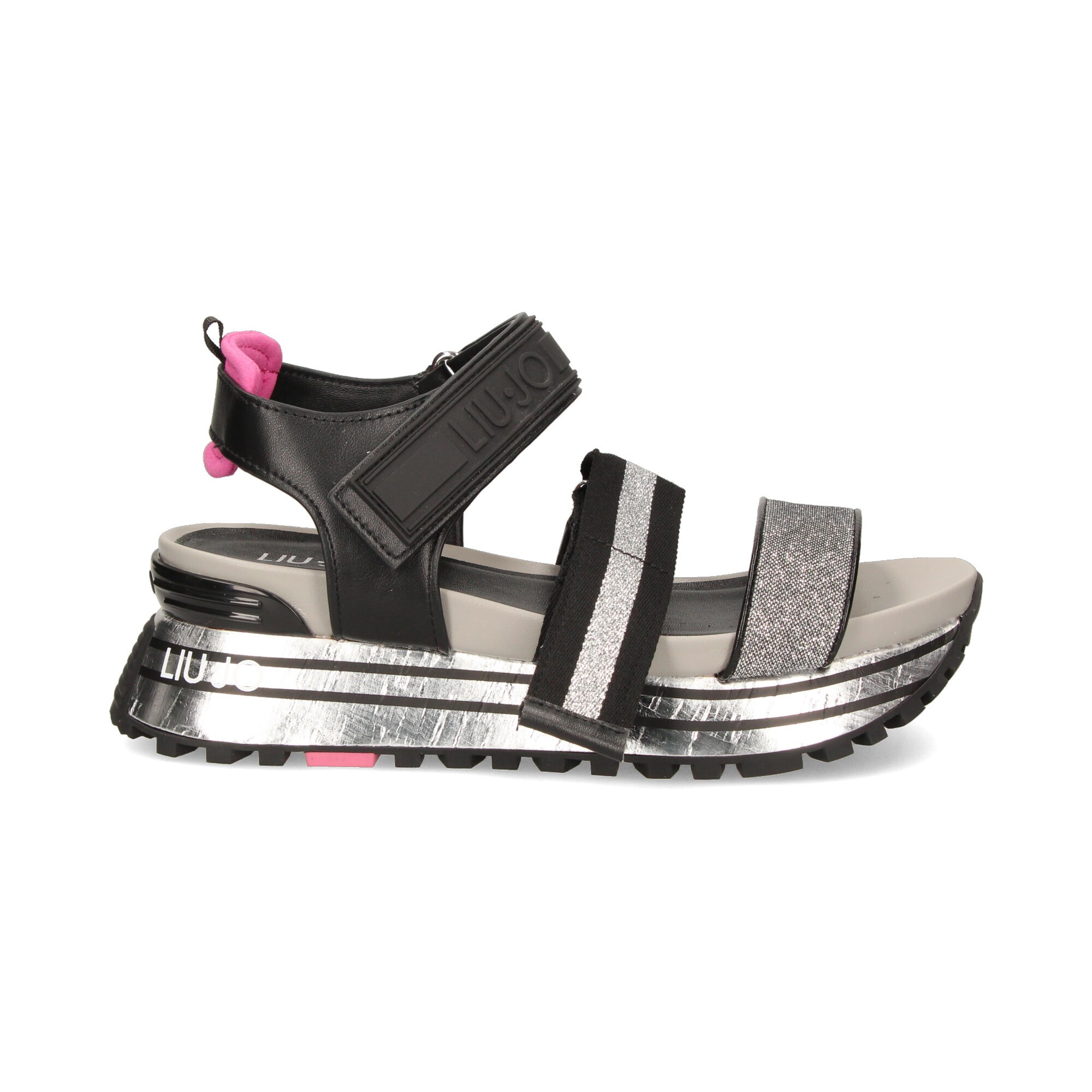silver-velcro-platform-sandal