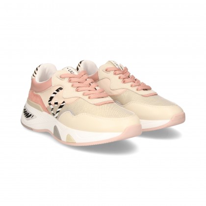 SPORTY LOGO ZEBRA MULTI BEIGE