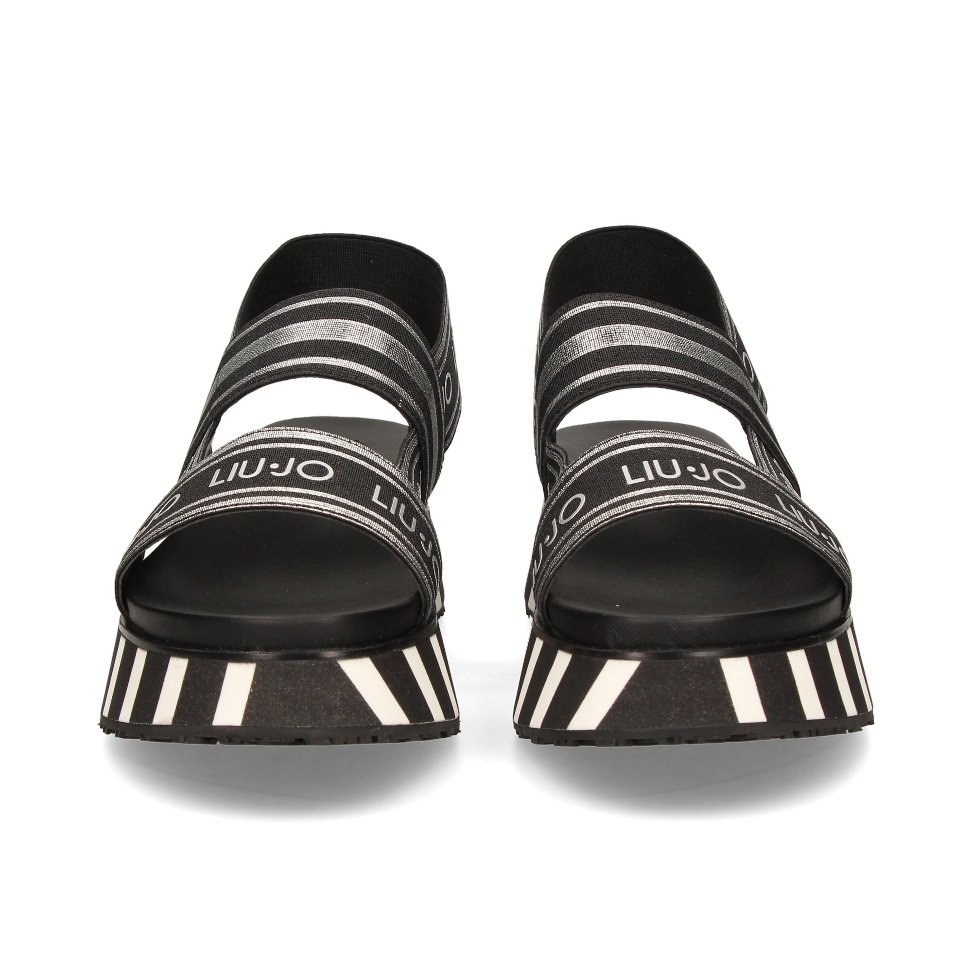 sandalo-elastico-logo-nero
