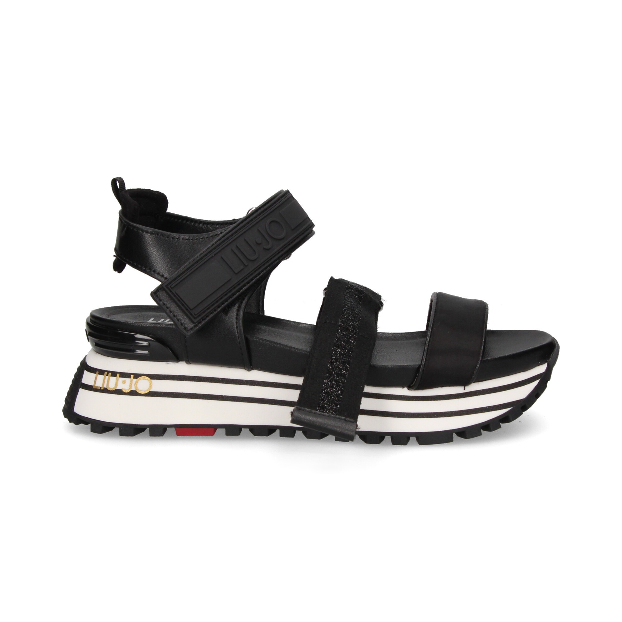 black-velcro-platform-sandal
