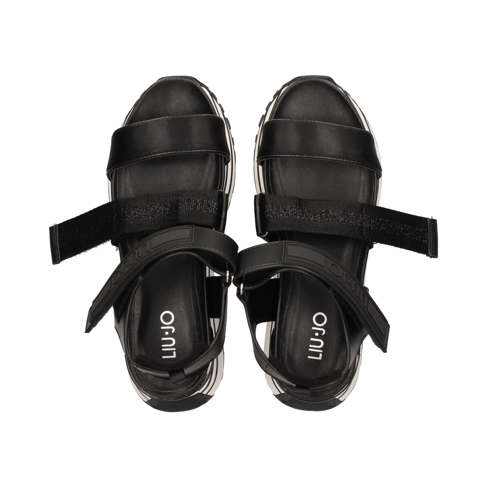 black-velcro-platform-sandal