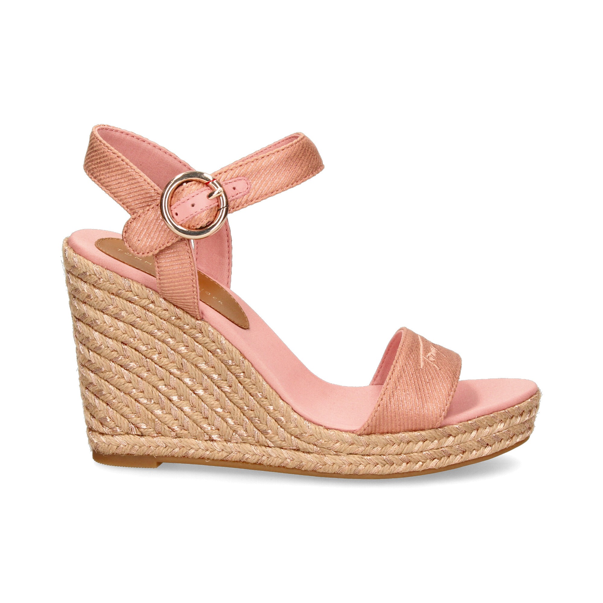 TOMMY Women's wedge sandals FW0FW05613 TQS SOOTHING PI