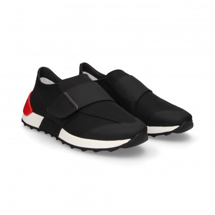 DEPORTIVO ANTIFAZ VELCRO NYLON NEGRO