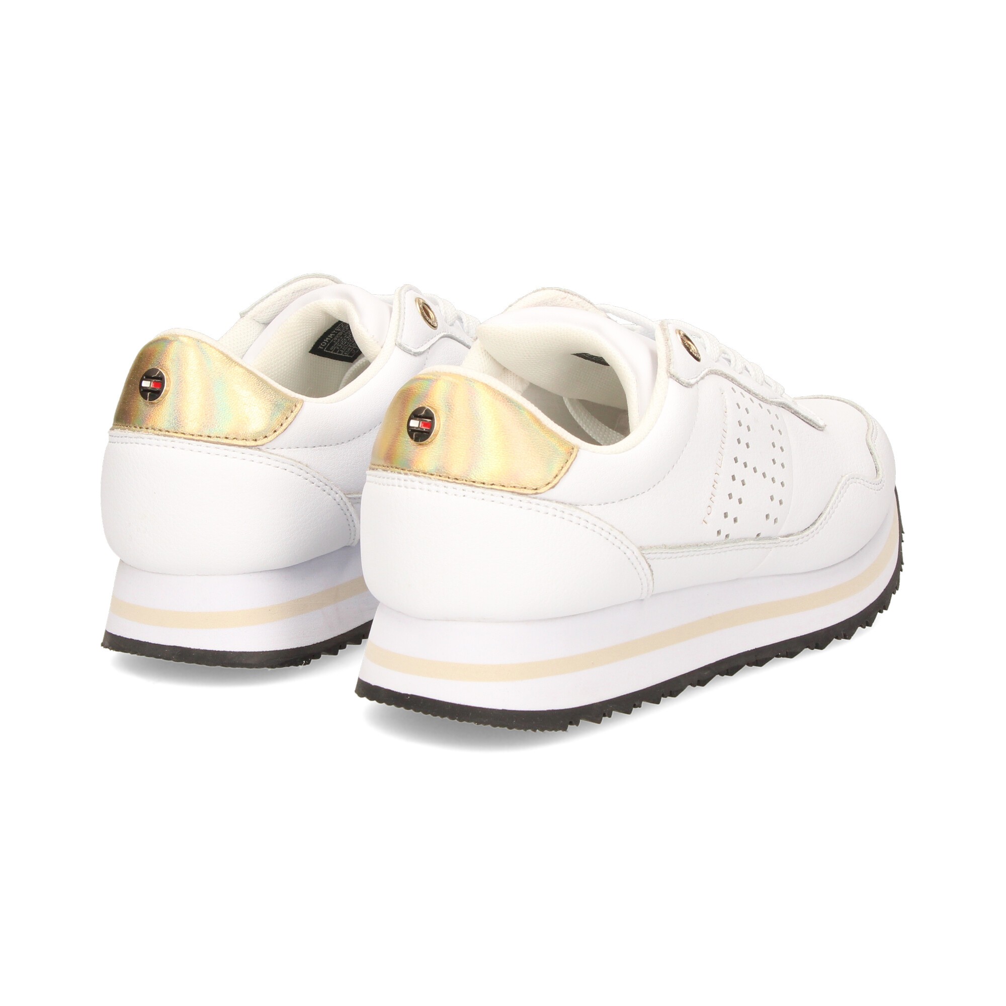 TOMMY HILFIGER Women's Sneakers FW0FW05557 YBR WHITE