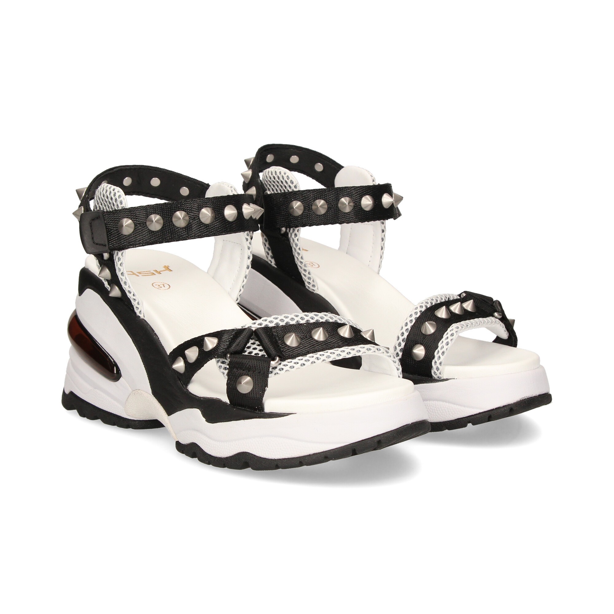 ASH Sandalias con plataforma de Mujer DEAN03 BLANCO