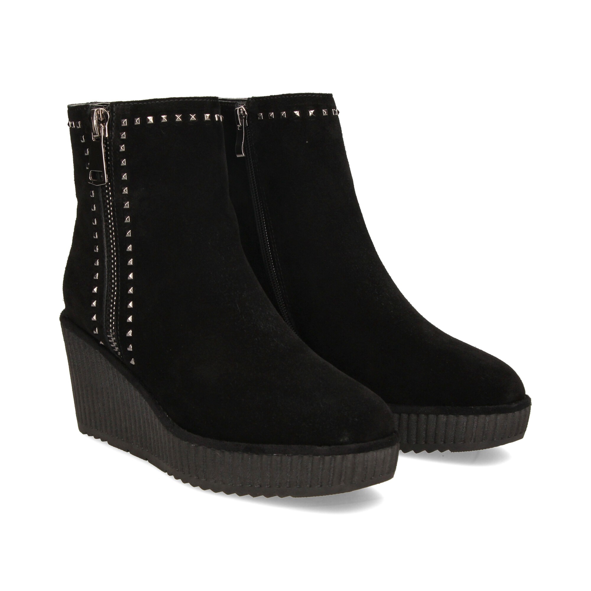 Botin ante negro mujer cheap