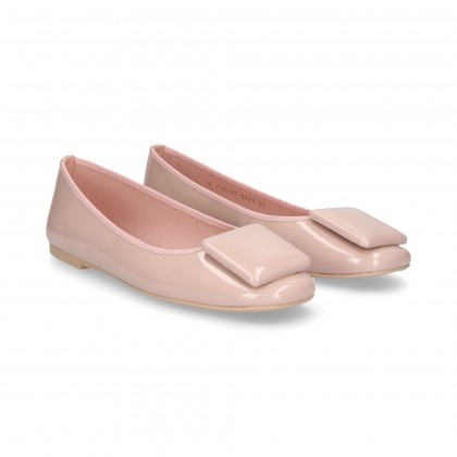 PATENT PATENT LEATHER DANCER PINK CHAPON
