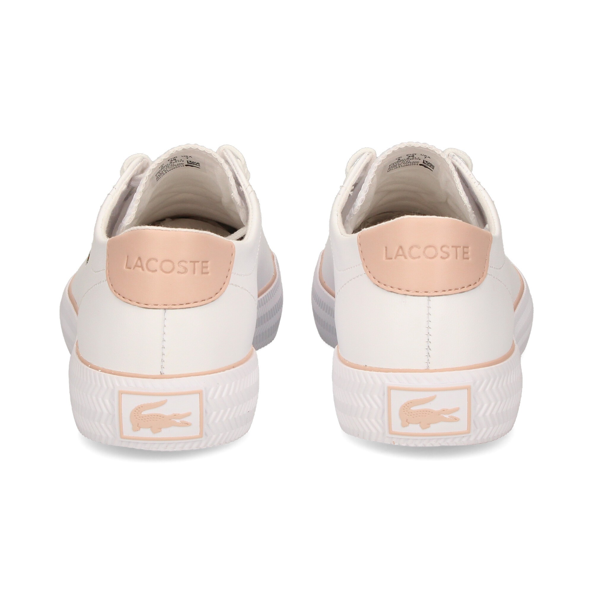 LACOSTE Women's Sneakers 41CFA0020 WHT LT PNK