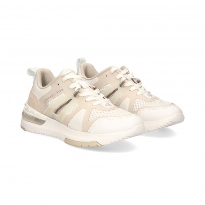 DEPORTIVO PIEL/MAYA BLANCO BEIGE