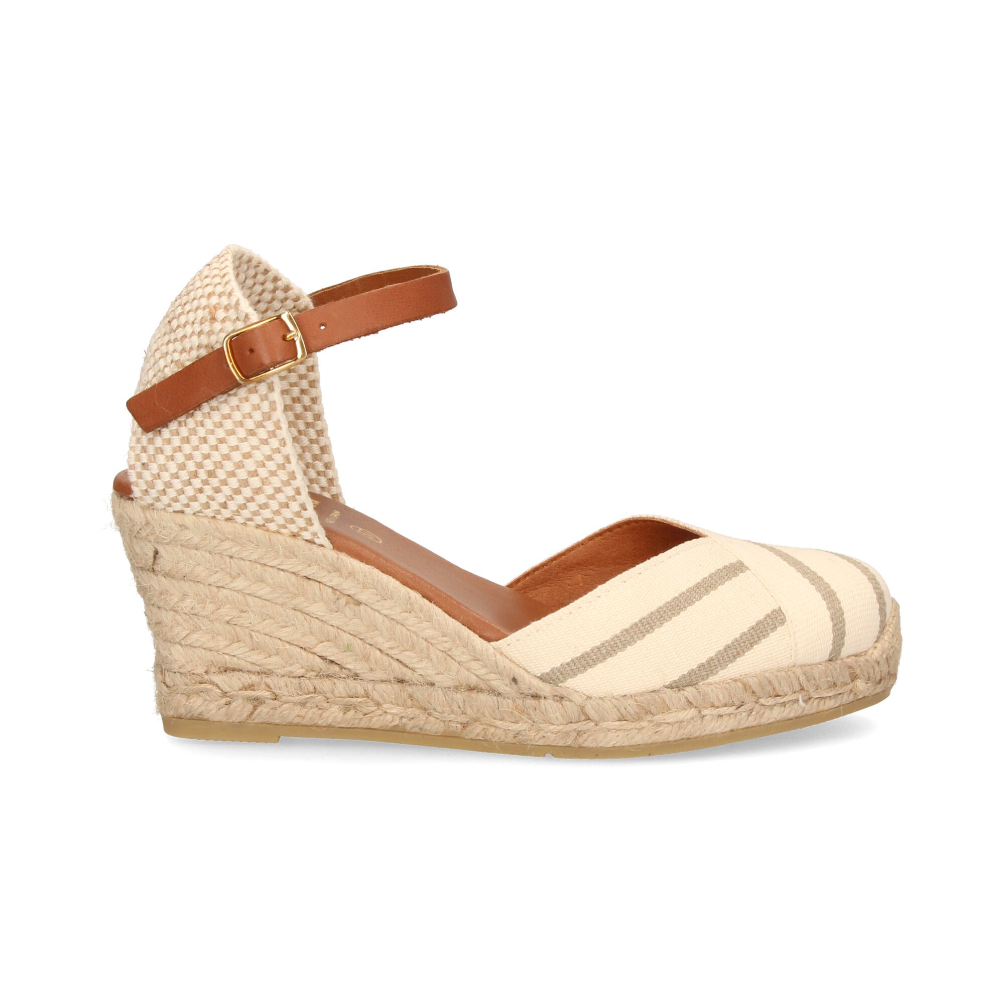 VIGUERA Women's Espadrilles 1750 BEIGE/LINO