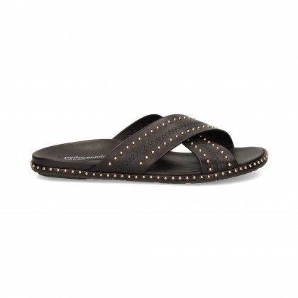 PALA CRUZADA TACHAS NAPA NEGRO BLACK