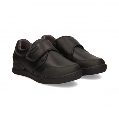 MOCASIN VELCRO NEGRO