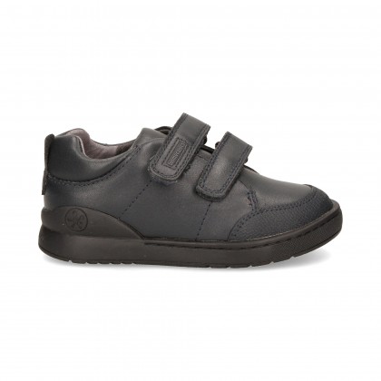 MOCASIN 2 VELCROS AZUL MEER BLAU
