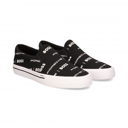 SLIP ON TEXTIL NEGRO