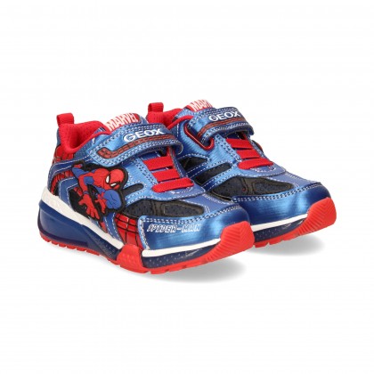 DEPORTIVO VELCRO SPIDERMAN AZULON