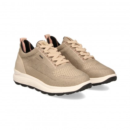 DEPORTIVO MALLA BEIGE/ROSA