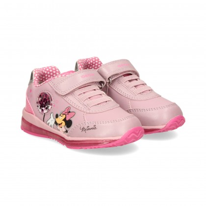 DEPORTIVO 1 VELCRO MINNIE ROSA