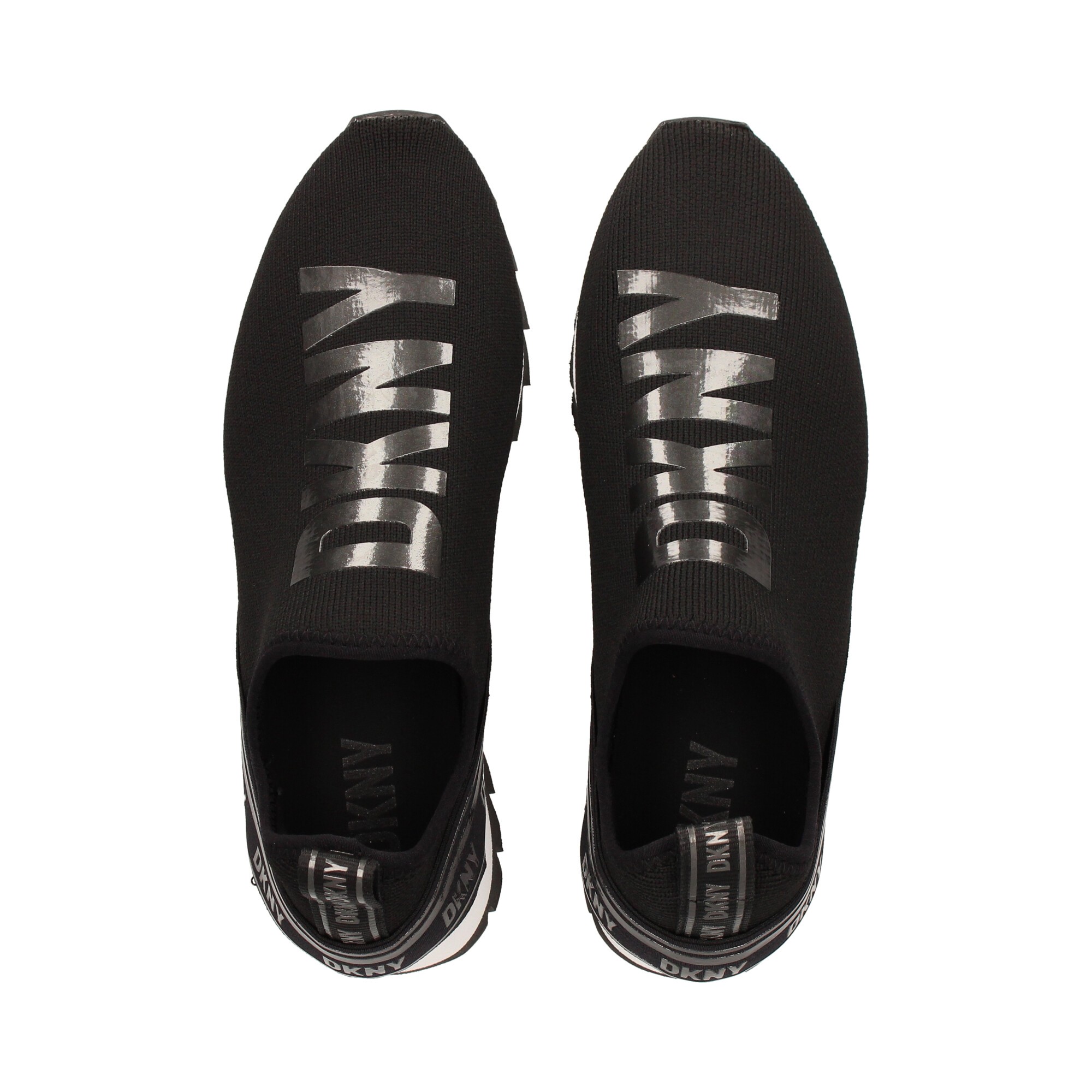 DKNY Women's Sneakers K3299730 005 BLACK/WHITE