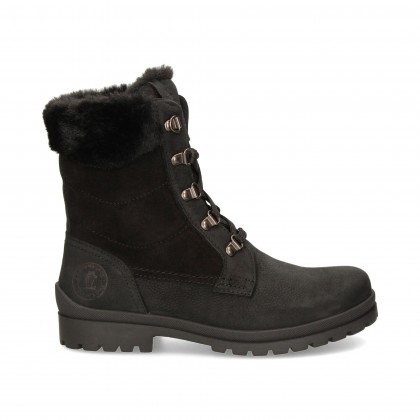 BOTIN GANCHOS PELO NOBUCK NEGRO B30 Negro