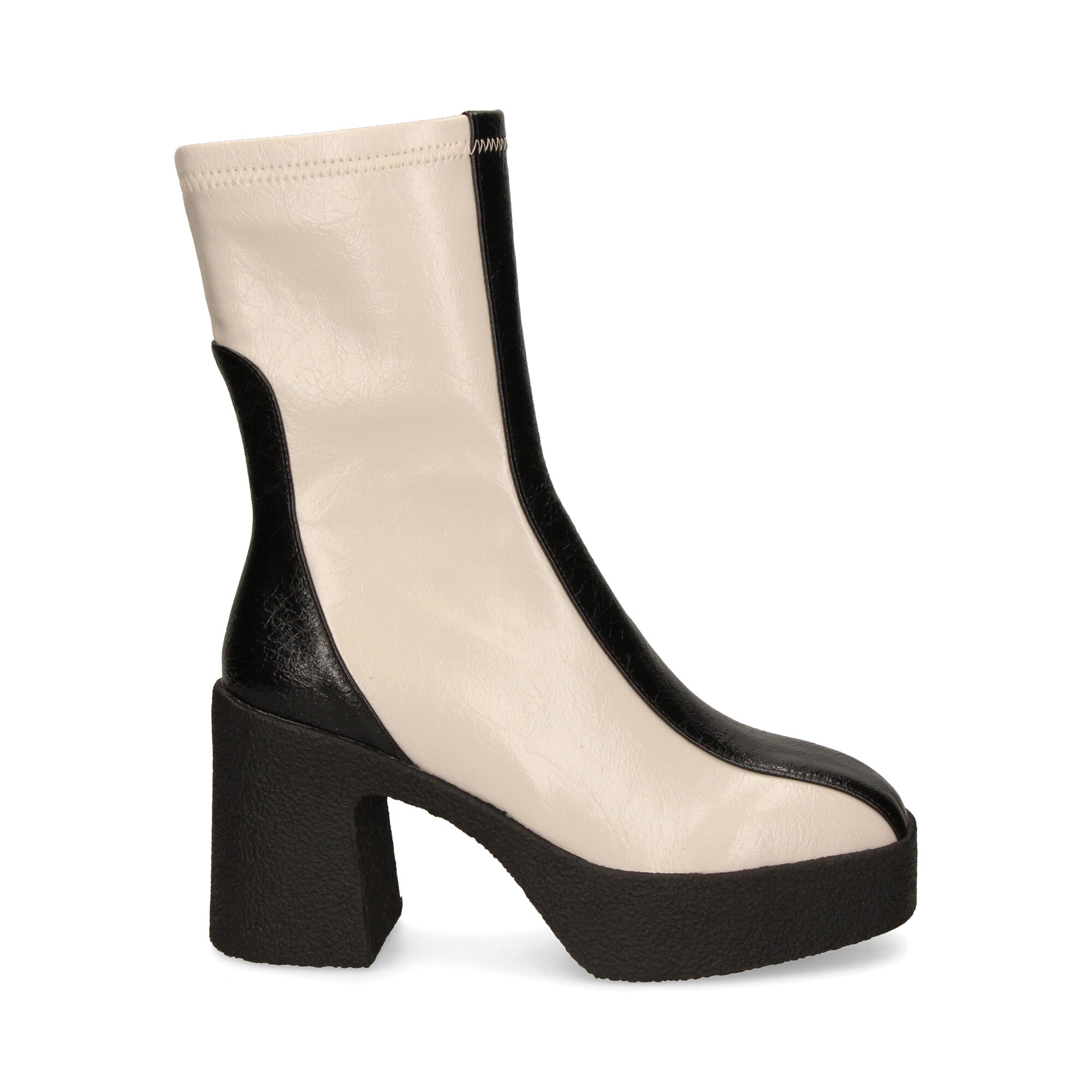 botin-plataforma-negro-blanco