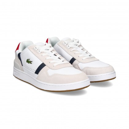 LACOSTE Men's sneakers 45SMA0020 147 WHT/BLK