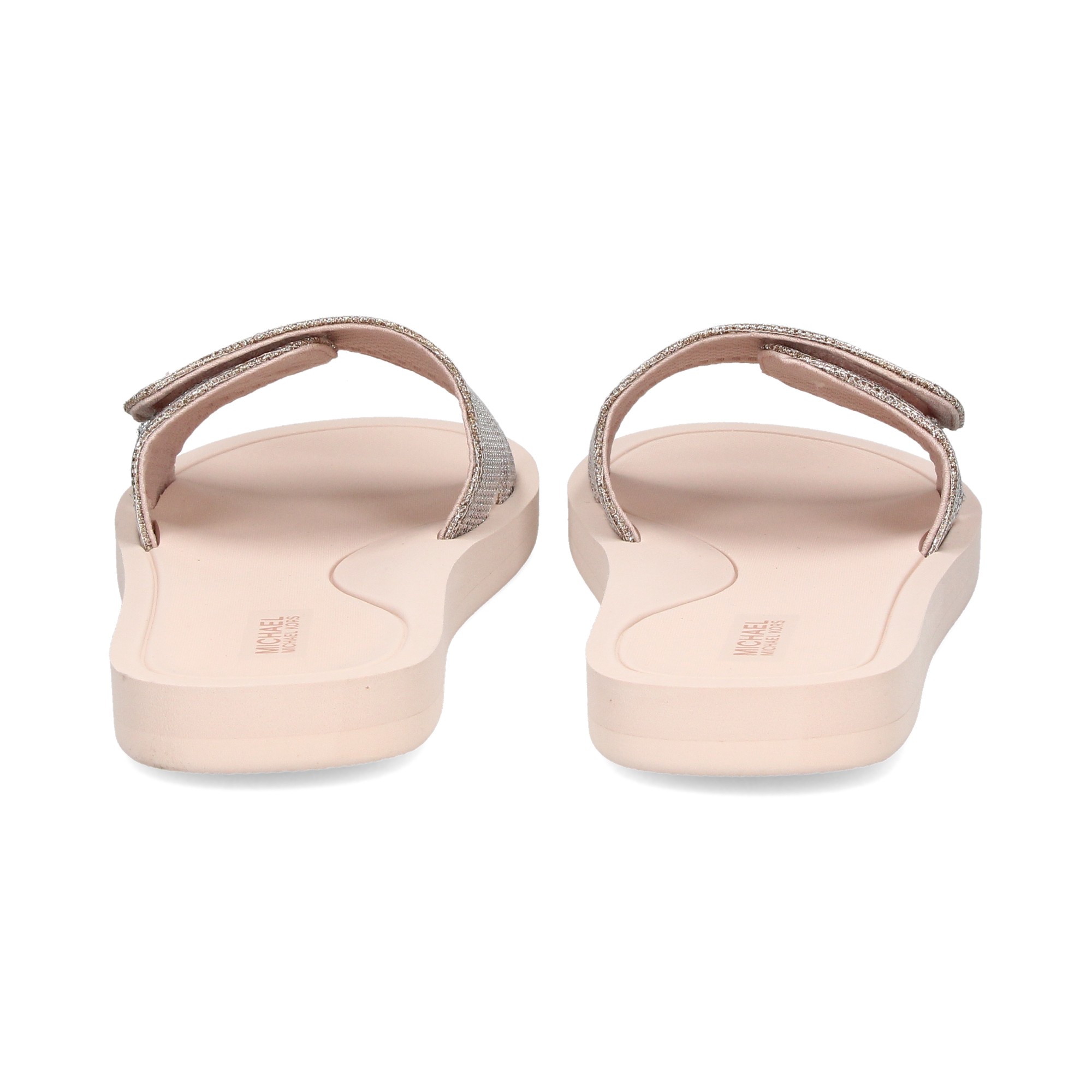 Michael kors sales sandals rose gold