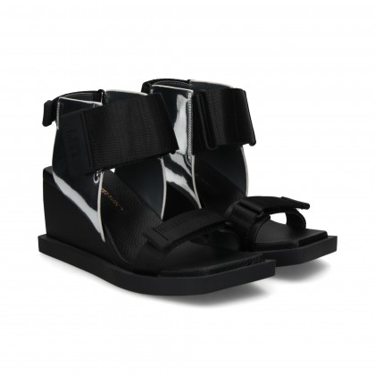 SANDALIA CUNA MULTI NEGRO