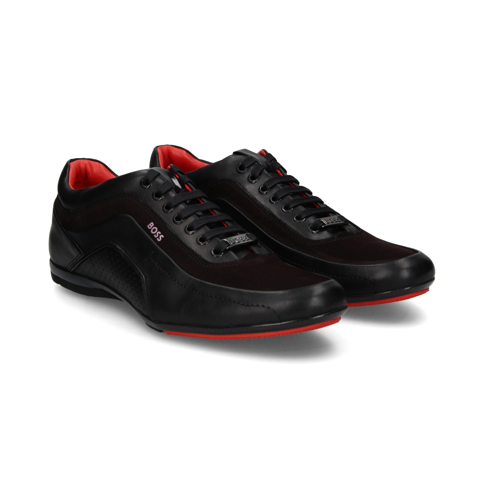 BOSS Zapatillas de Hombre HB Racing1A 001 NEGRO