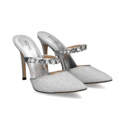 MULE TIRA STRASS PLATA