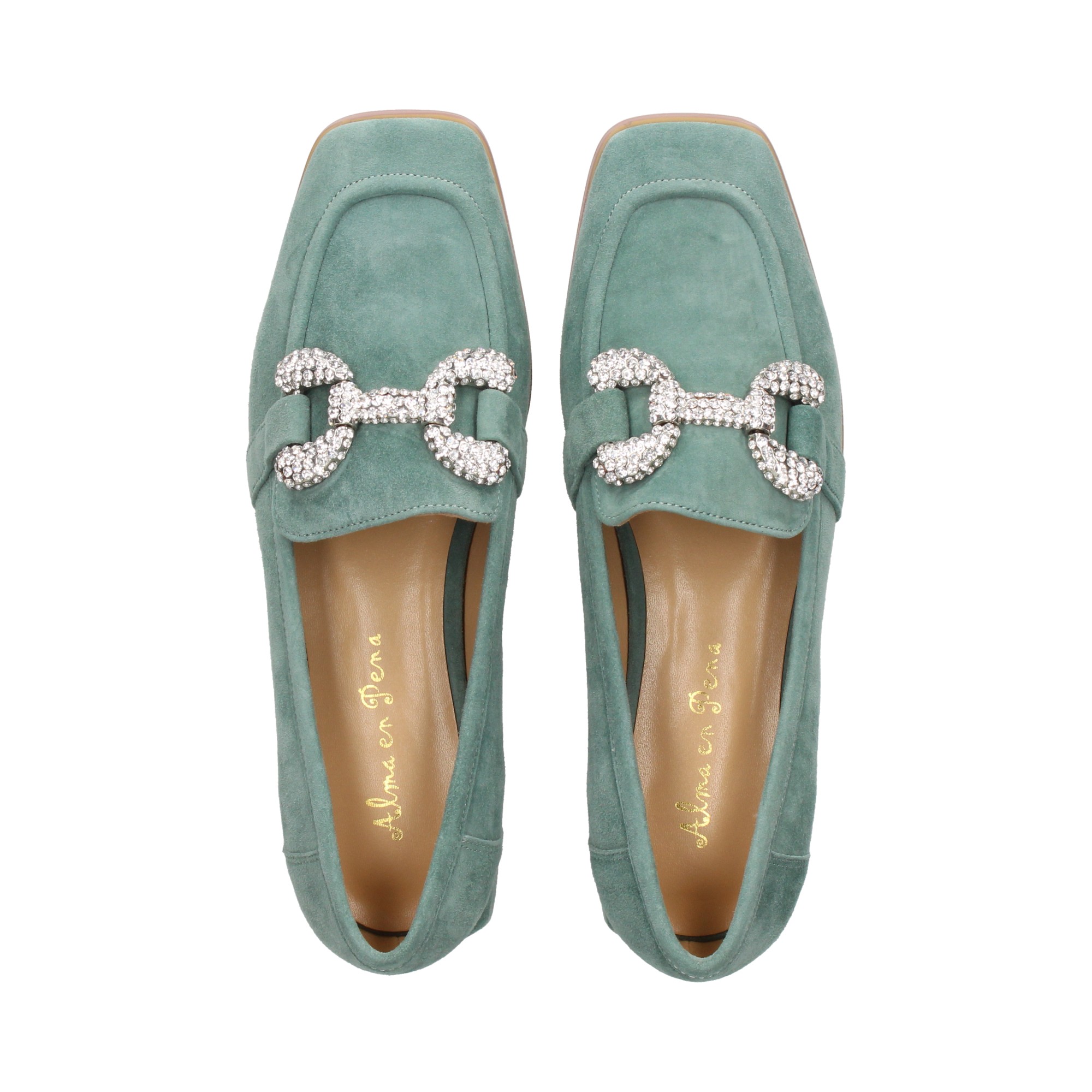 mocasin-eslabon-strass-ante-verde