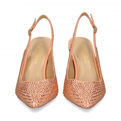 SIN TALON STRASS NARANJA TEJUS
