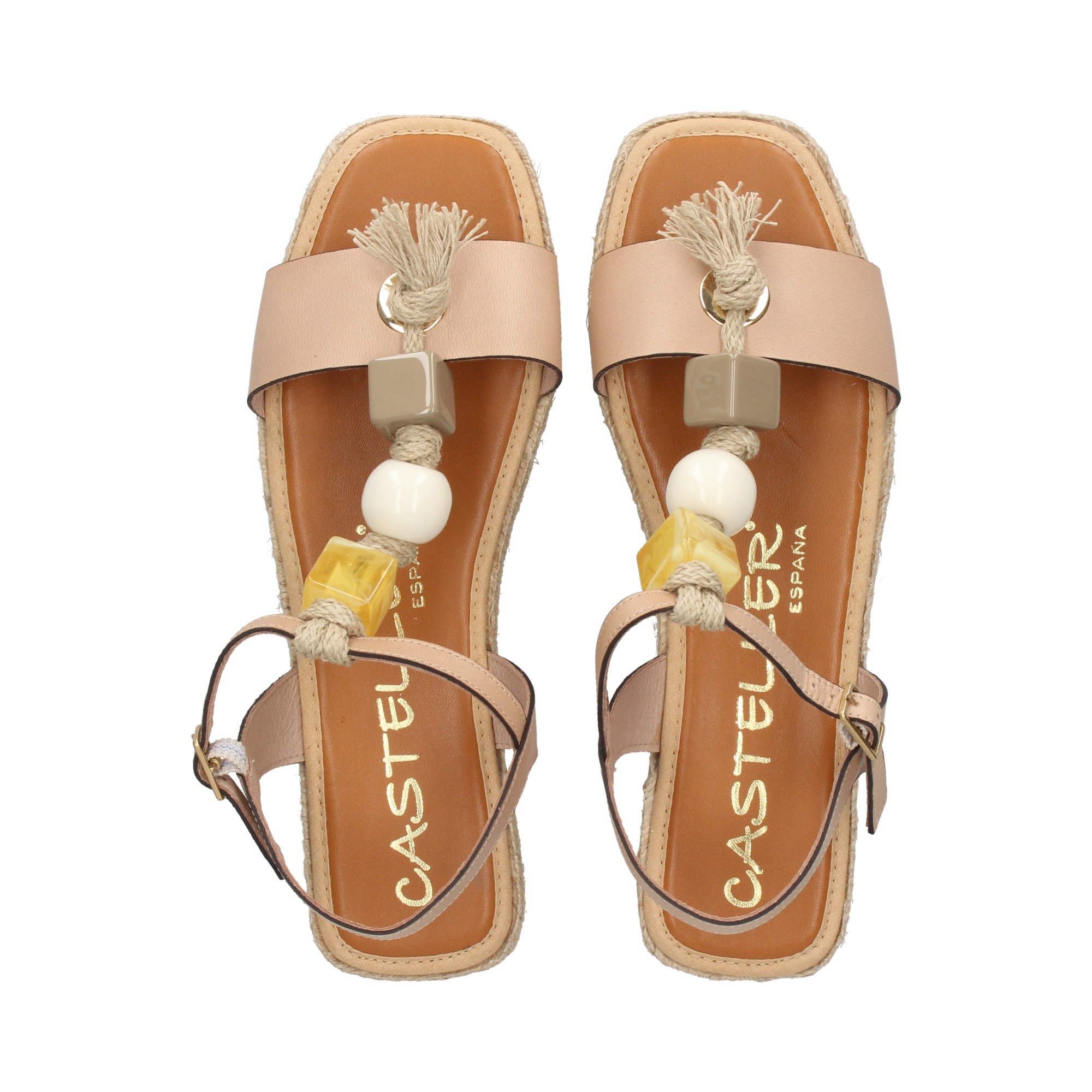 sandalia-bebe-bolitas-beige