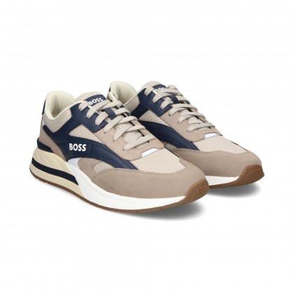 DEPORTIVO MALLA/ANTE BEIGE
